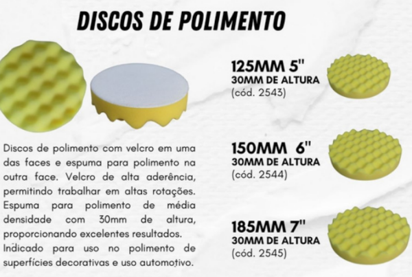 DISCOS DE POLIMENTO COM VELCRO - Image 4